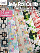 Carmon's Quilt Shop Jelly Roll Quilt Patterns for All Seasons book featuring twelve seasonal quilt designs