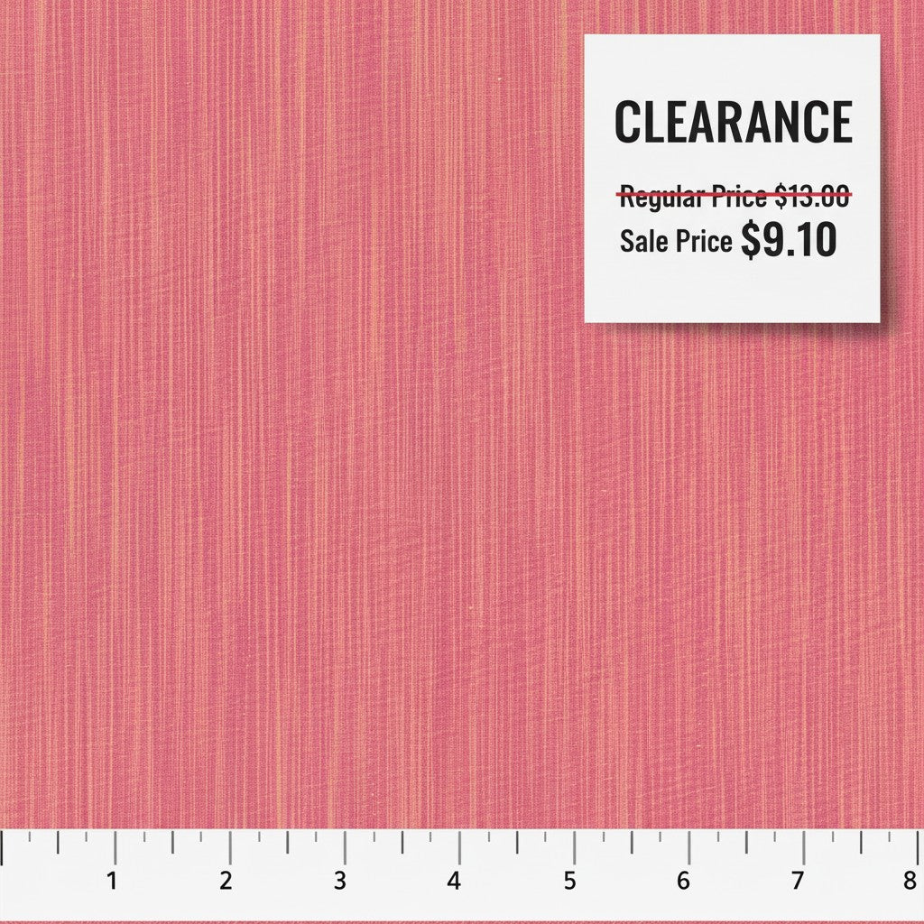 Carmon's Quilt Shop lavender space dye woven fabric with vertical textured pattern for quilting and sewing projects