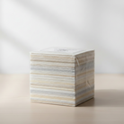 Carmon's Quilt Shop Light As Air 5-inch cotton fabric charm pack squares in a soft, neutral floral color palette.