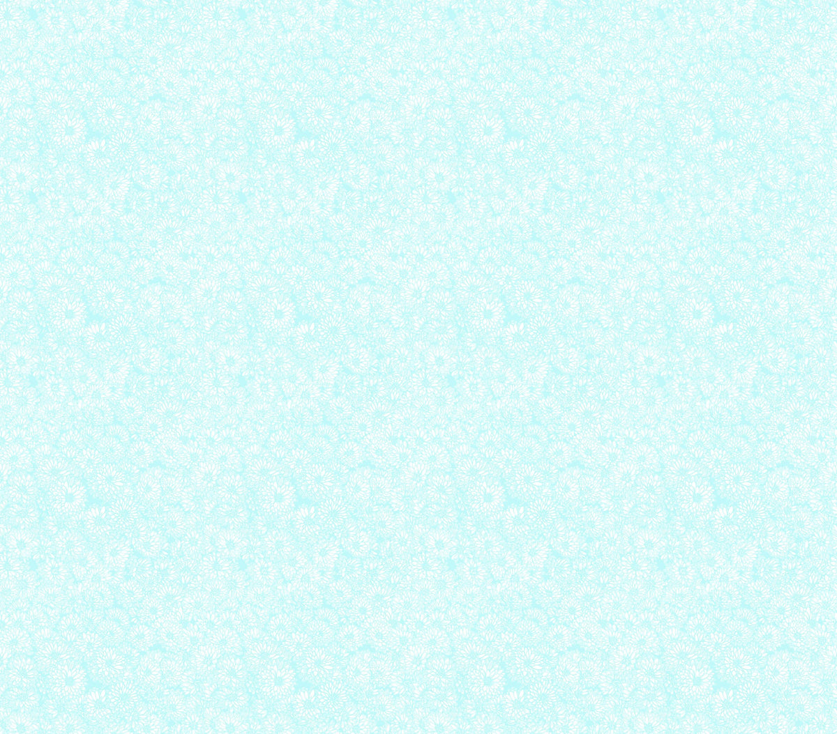 Carmon's Quilt Shop light blue fabric with a delicate white floral print from the Main Street Quilt Kit collection