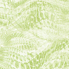 Carmon's Quilt Shop light green Dragonfly Wonder cotton fabric featuring a rippling waves and leaf pattern.