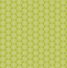Carmon's Quilt Shop Sisterhood Floral quilt fabric featuring a lime green background with white floral dot patterns