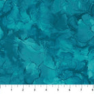 Carmon's Quilt Shop Mirage Adriatic blue 100% cotton fabric with abstract watercolor ink design. Ideal for quilting.