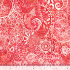 Carmon's Quilt Shop Mystique Blender rose pink 108-inch wide cotton backing fabric with ornate paisley floral motifs