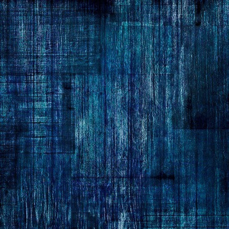 Carmon's Quilt Shop navy blue abstract wood textured cotton quilting fabric with a wide 118-inch print.