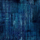 Carmon's Quilt Shop navy blue 118" cotton fabric with an abstract weathered wood grain texture for quilting projects.