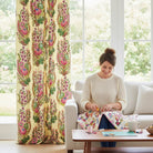 Carmon's Quilt Shop Outstretched Cream Backing 108" 100% Cotton floral fabric by Anna Maria Horner-Parry.