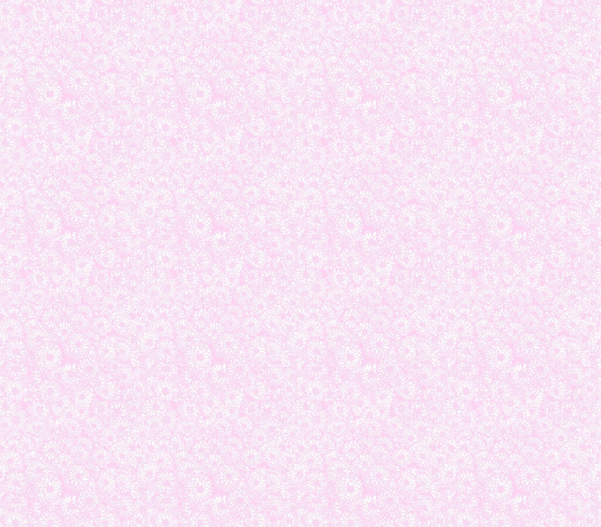 Carmon's Quilt Shop Main Street quilt kit fabric featuring a delicate white floral pattern on a soft pink background
