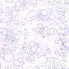 Carmon's Quilt Shop Island Batik Vintner's Treasure purple and white fabric with a circular bubble pattern
