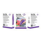 Carmon's Quilt Shop Gypsy Snip-N-Pin purple electric seam ripper with packaging, cleaning brush, and battery.