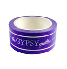 Carmon's Quilt Shop The Gypsy Quilter purple washi tape for precise 1/4 inch sewing and quilting seam allowances