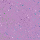 Carmon's Quilt Shop Dragonfly Wonder purple cotton fabric with a speckled paint splatter design