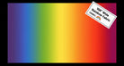 Carmon's Quilt Shop 108-inch wide rainbow ombre digital quilt backing fabric with a vibrant spectrum gradient.