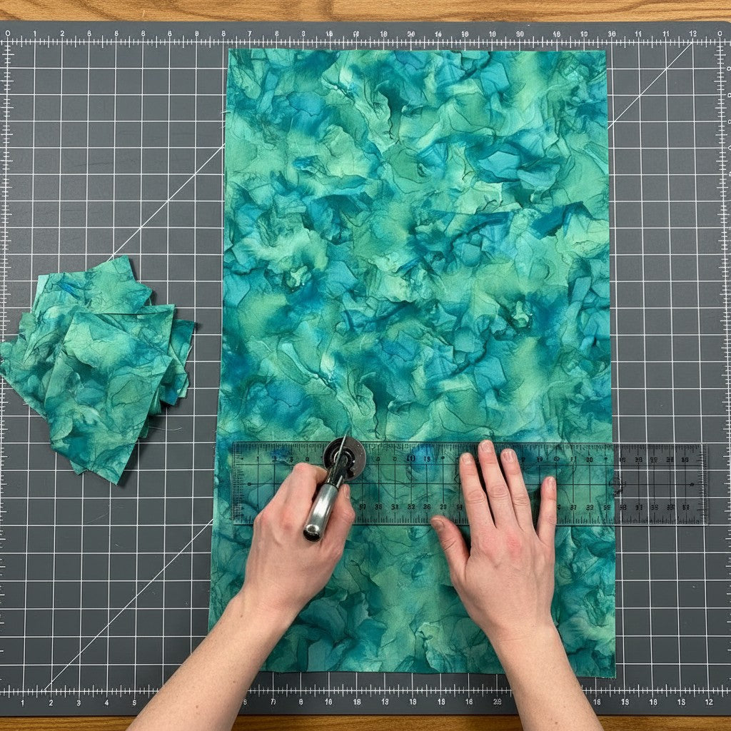 Carmon's Quilt Shop Raven's Call dark teal abstract swirls 100% cotton quilt fabric DP28953-68