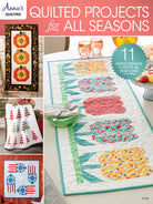 Carmon's Quilt Shop Quilted Projects For All Seasons book cover showing seasonal table runners and wall hangings