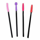 Carmon's Quilt Shop The Gypsy Quilter silicone cleaning brushes with black handles and colorful bristles for machines