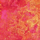Carmon's Quilt Shop Stonehenge Basics fabric featuring a vibrant pink and orange mottled texture for quilting