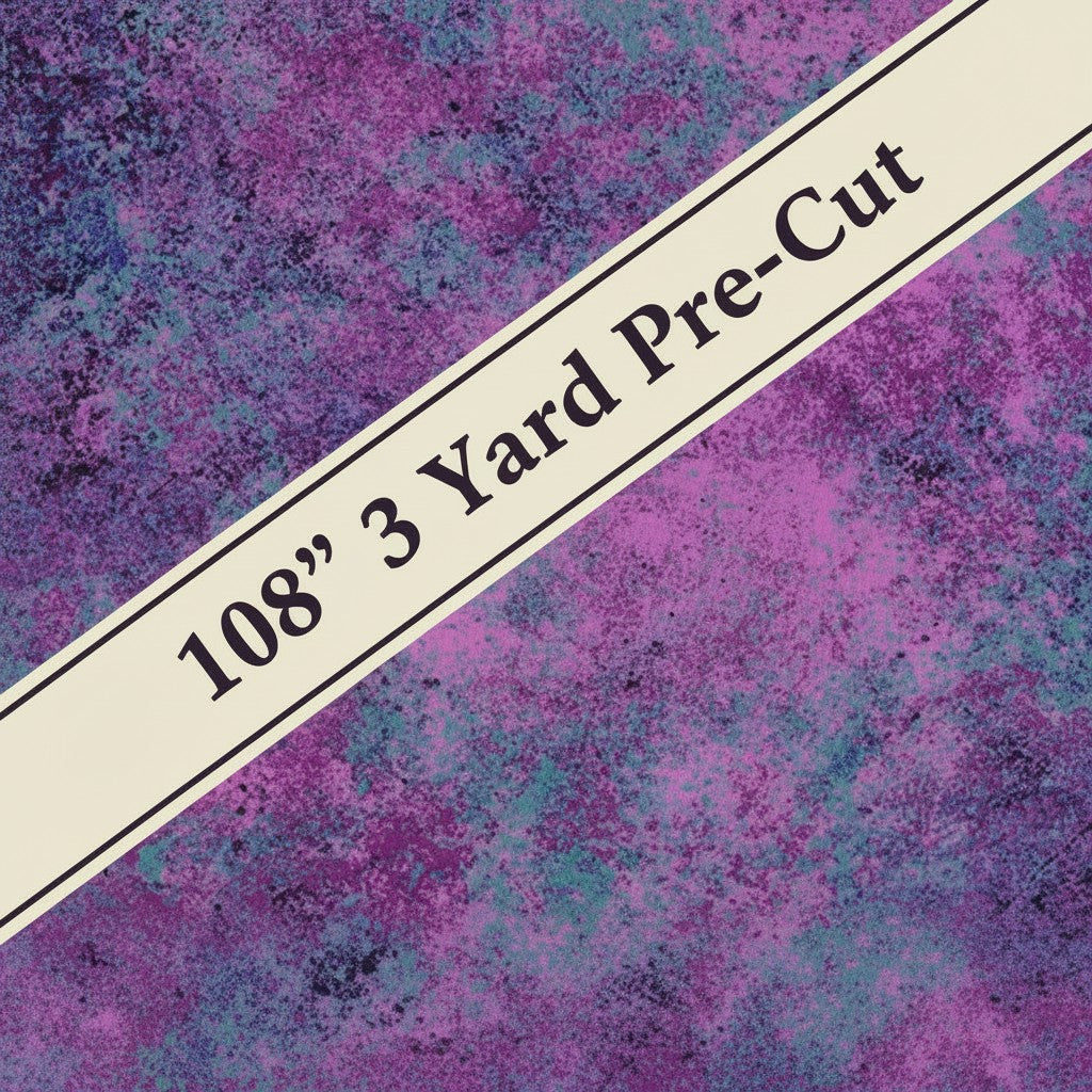 Carmon's Quilt Shop Northcott Stonehenge Gradations Ombre Night Shade purple and blue 108-inch wide quilt backing