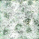 Carmon's Quilt Shop Vintner's Treasure Island Batik fabric featuring a purple and green abstract geometric print