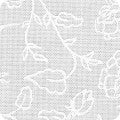 Carmon's Quilt Shop Light As Air white 100% cotton quilting fabric with an elegant airy floral pattern