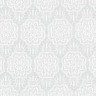 Carmon's Quilt Shop white 100% cotton quilting fabric with an elegant airy floral pattern from Robert Kaufman
