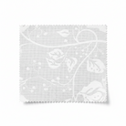 Carmon's Quilt Shop white Robert Kaufman Light As Air 100% cotton quilting fabric with a delicate floral vine pattern.