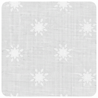 Carmon's Quilt Shop white 100% cotton quilting fabric with a delicate snowflake pattern from Light As Air collection.
