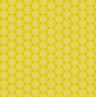 Carmon's Quilt Shop yellow fabric with white floral pattern from the Sisterhood Floral Quilt Kit