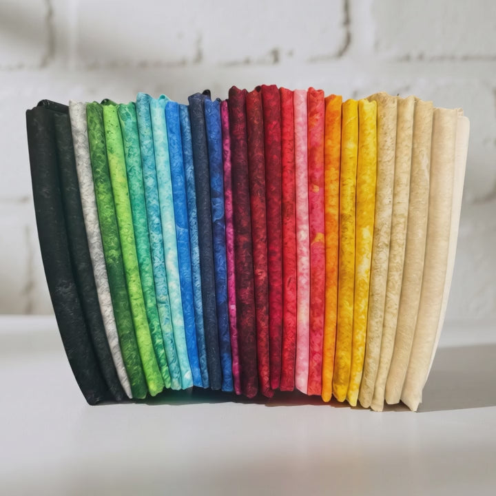 Stonehenge Basics 28 Fat Quarter Bundle Northcott Carmon's Quilt Shop video fabric falling