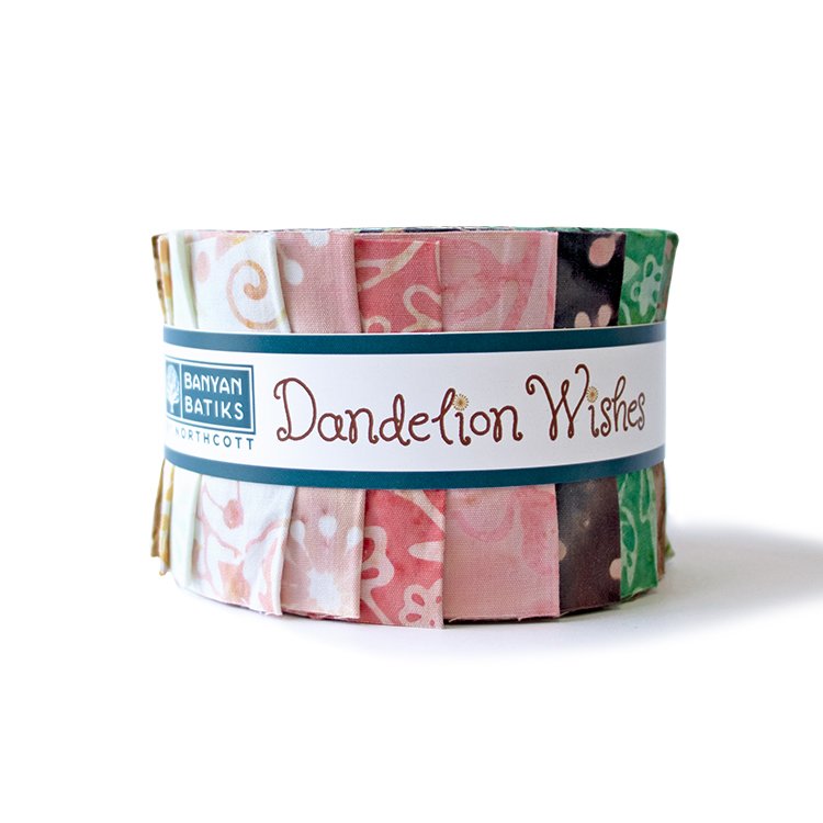 Dandelion Wishes 2 1/2  Jelly Roll